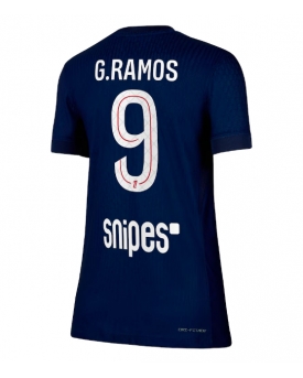 Billige Fotballdrakt Paris Saint-Germain Goncalo Ramos #9 Replika Hjemmedrakt Dame 2025-26 Kortermet Billige Fotballdrakt Paris Saint-Germain Goncalo Ramos #9 Replika Hjemmedrakt Dame 2025-26 Kortermet